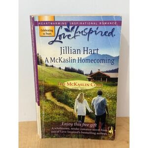 A McKaslin Homecoming Jillian Hart Love Inspired Romance Paperback Book